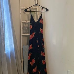 Black and red beautiful dress